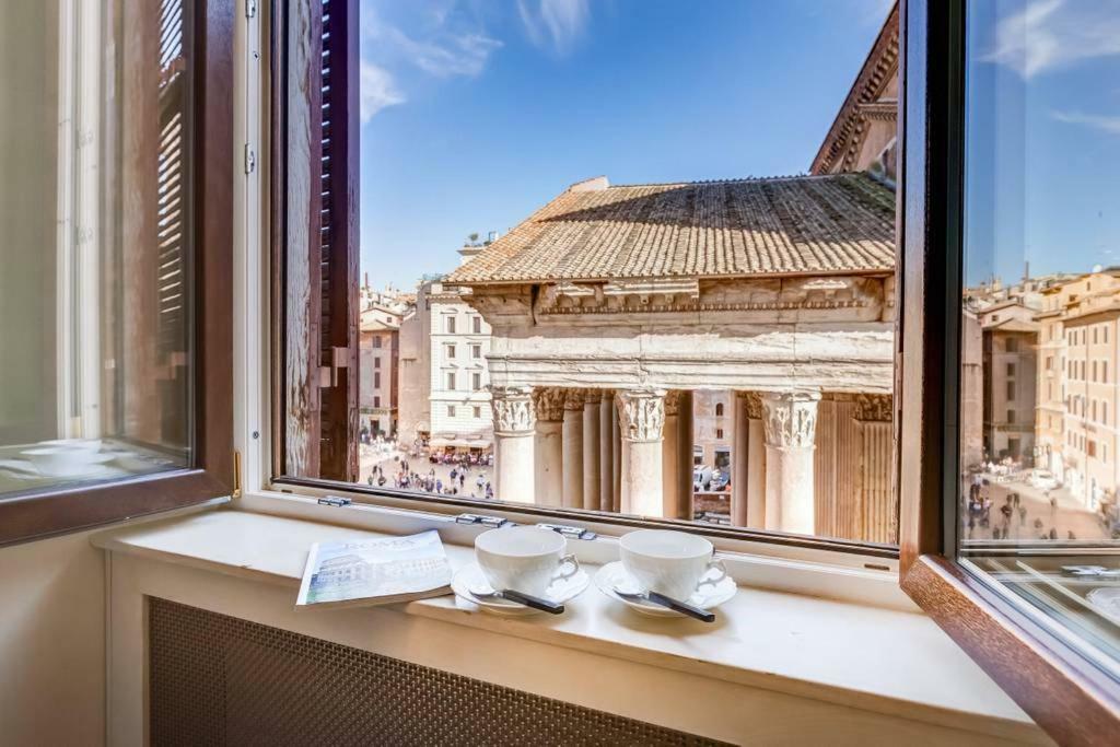 Luxurious Loft Facing The Pantheon Villa Rome Exterior photo